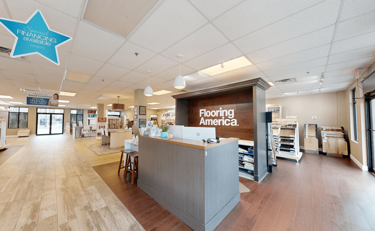 Showroom Photo of front desk