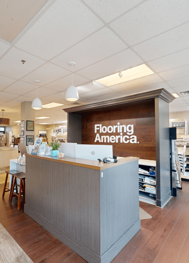 Showroom Photo of front desk